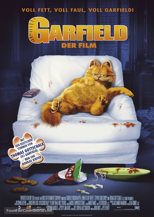 Garfield - German Movie Poster