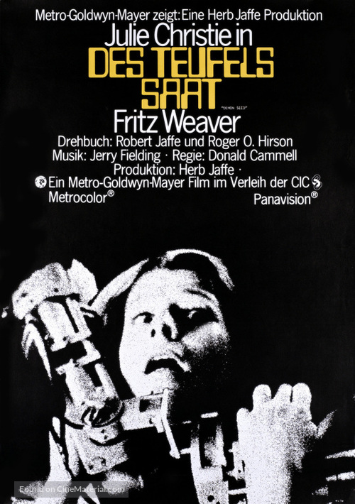 Demon Seed - German Movie Poster