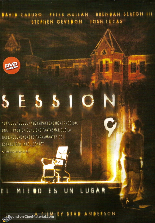 Session 9 - Argentinian DVD movie cover