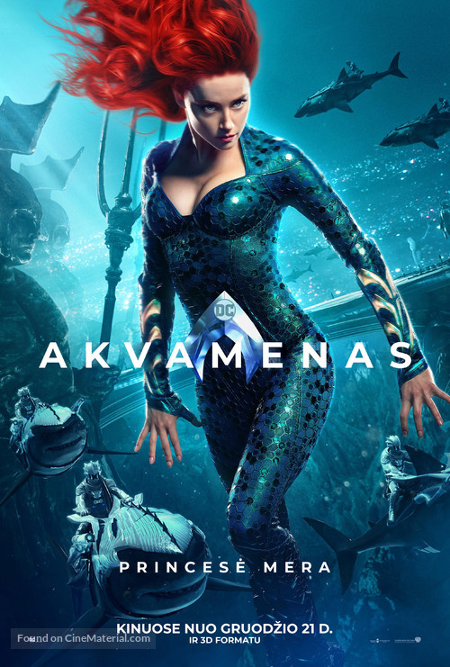 Aquaman - Lithuanian Movie Poster