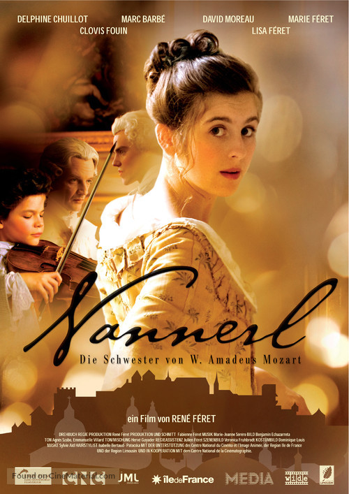 Nannerl, la soeur de Mozart - Austrian Movie Poster