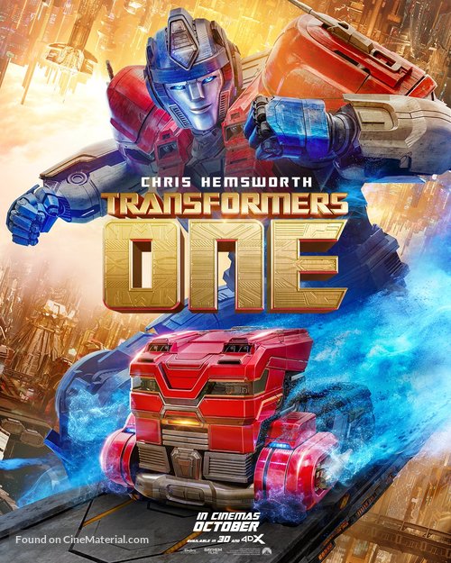 Transformers One - British Movie Poster