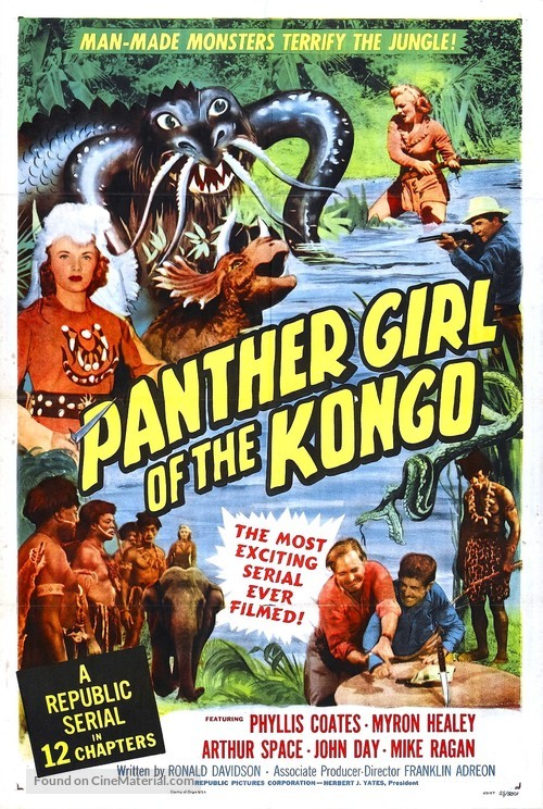 Panther Girl of the Kongo - Movie Poster