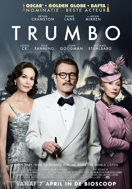 Trumbo - Dutch Movie Poster