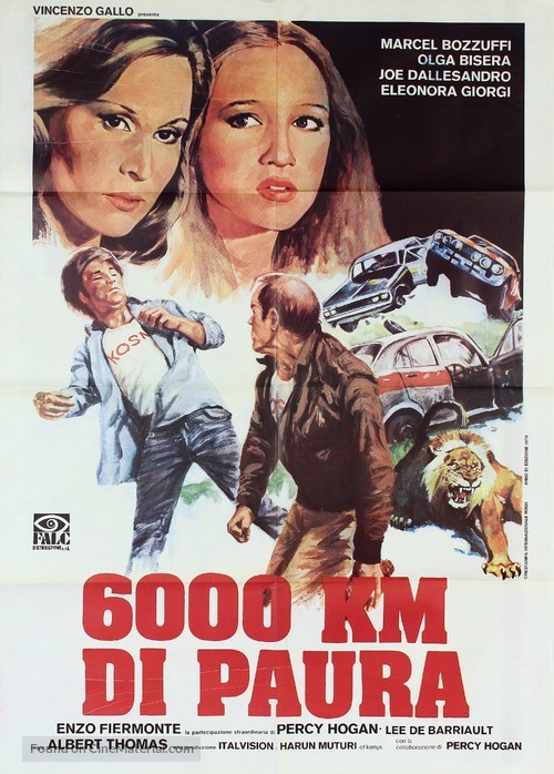 6000 km di paura - Italian Movie Poster