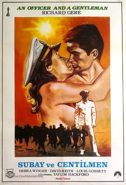 An Officer and a Gentleman - Turkish Movie Poster