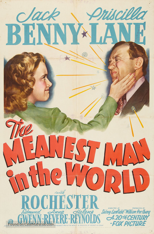 The Meanest Man in the World - Movie Poster