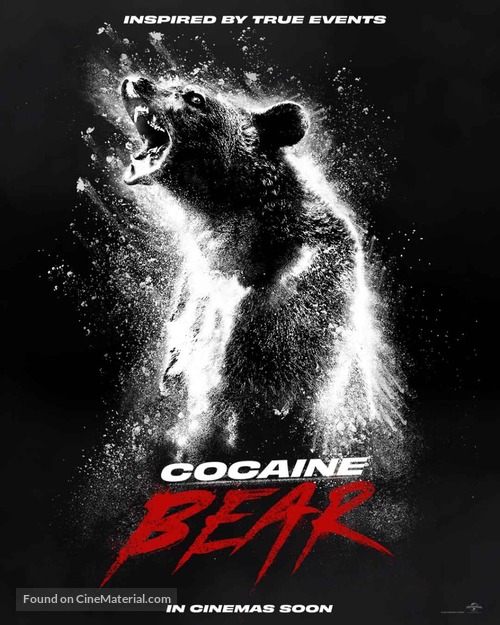 Cocaine Bear - British Movie Poster