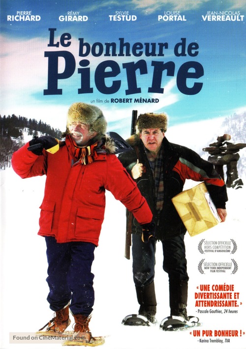Le bonheur de Pierre - French DVD movie cover