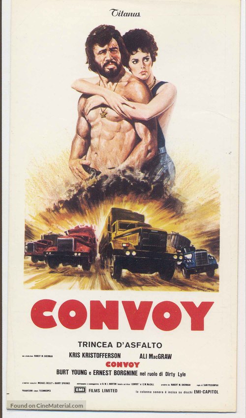 Convoy - Italian Movie Poster