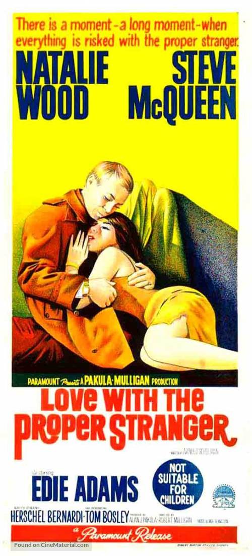 Love with the Proper Stranger - Australian Movie Poster