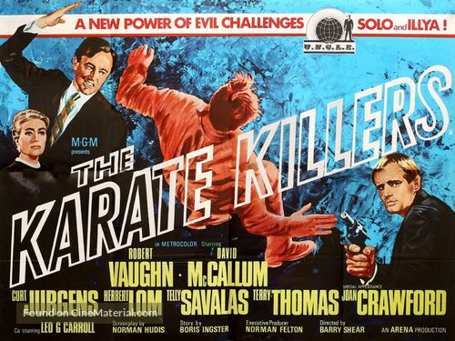The Karate Killers - British Movie Poster