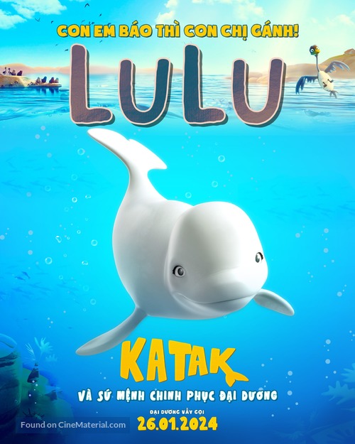 Katak, the Brave Beluga - Vietnamese Movie Poster