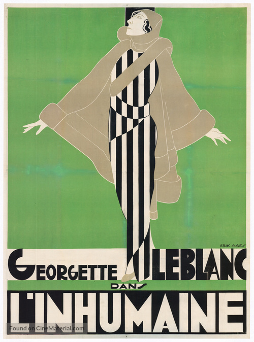 L&#039;inhumaine - French Movie Poster