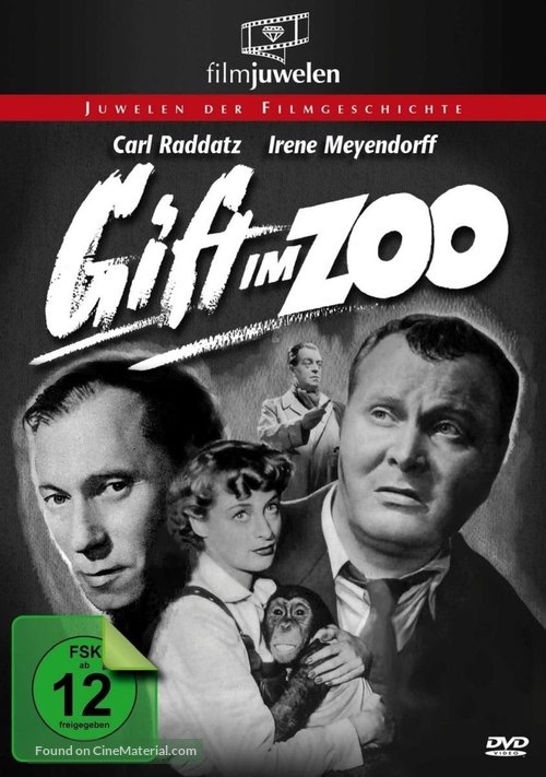 Gift im Zoo - German DVD movie cover