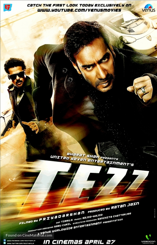 Tezz - Indian Movie Poster