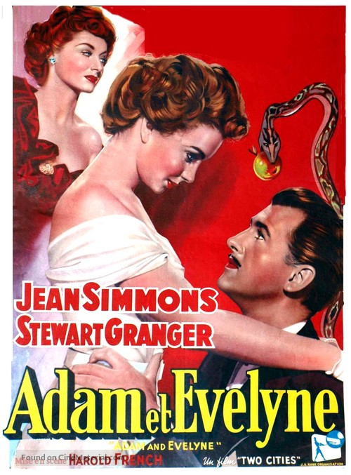 Adam and Evelyne - Belgian Movie Poster