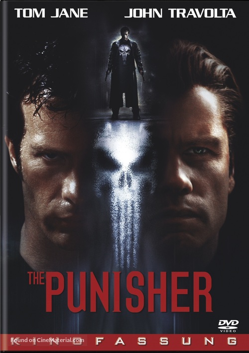 The Punisher - Swiss DVD movie cover