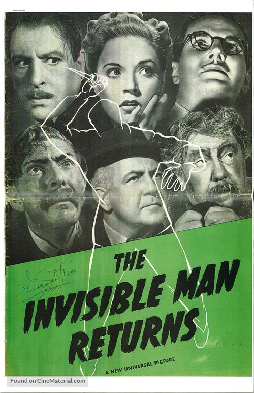 The Invisible Man Returns - poster