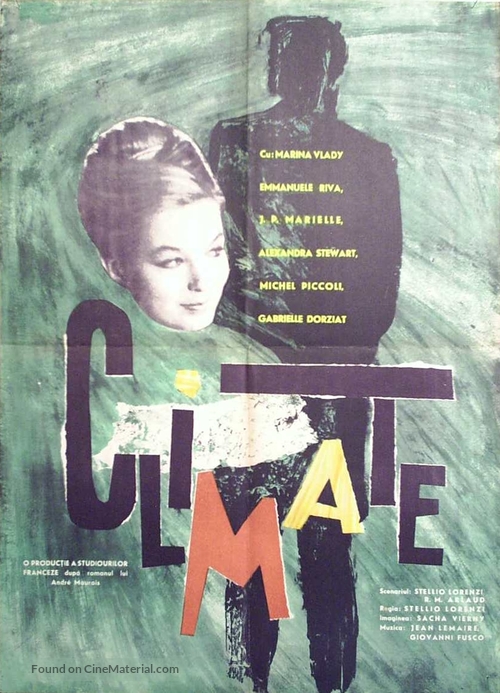 Climats - Romanian Movie Poster