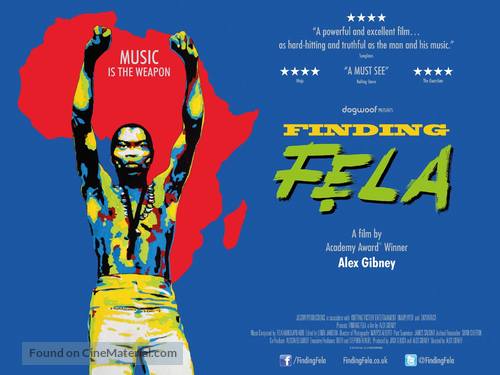 Finding Fela! - British Movie Poster