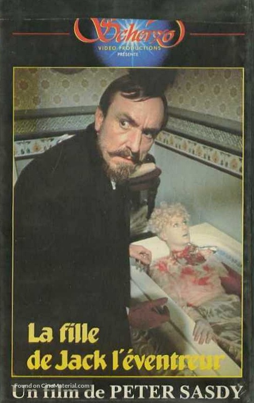 Hands of the Ripper - French VHS movie cover