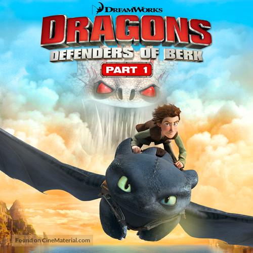 &quot;Dragons: Riders of Berk&quot; - Blu-Ray movie cover