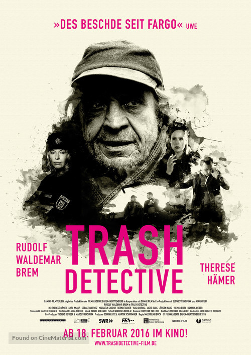 Trash Detective - German Movie Poster