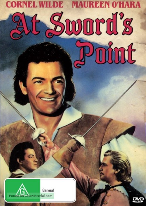 At Sword&#039;s Point - Australian DVD movie cover