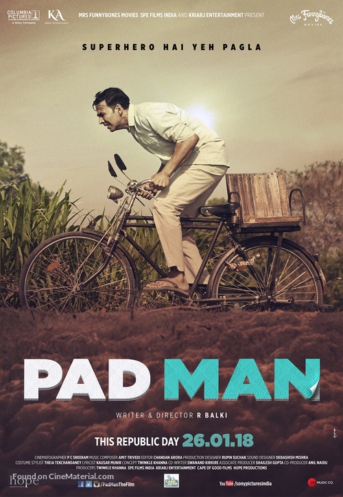 Padman - Indian Movie Poster