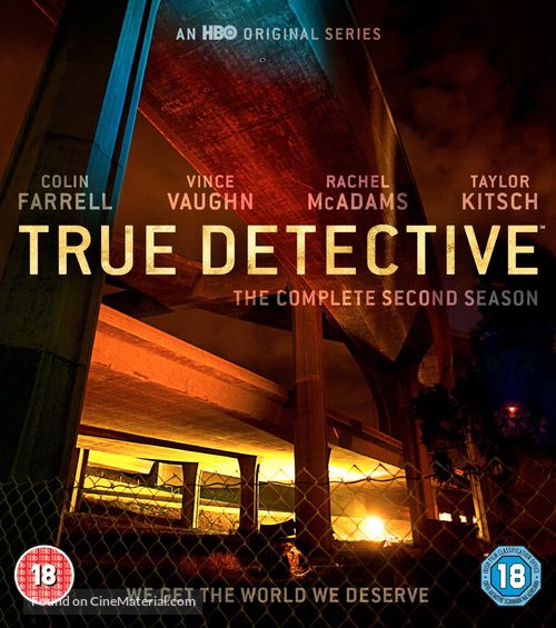 &quot;True Detective&quot; - British Blu-Ray movie cover