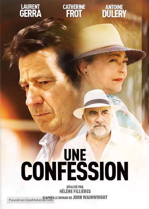 Une confession - French DVD movie cover