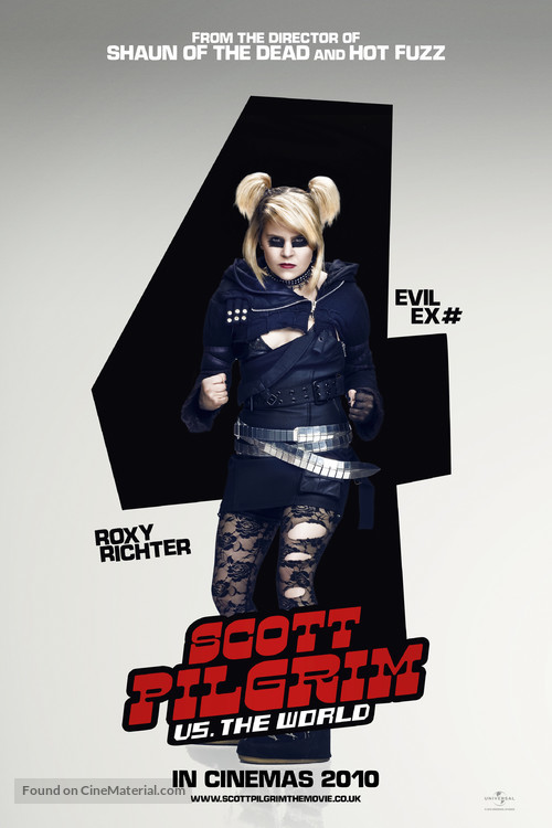 Scott Pilgrim vs. the World - British Movie Poster