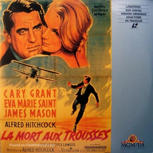 North by Northwest - French Movie Cover