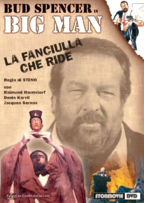 Big Man: La fanciulla che ride - Italian DVD movie cover