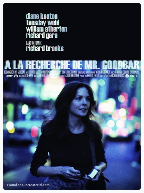 Looking for Mr. Goodbar - French Re-release movie poster