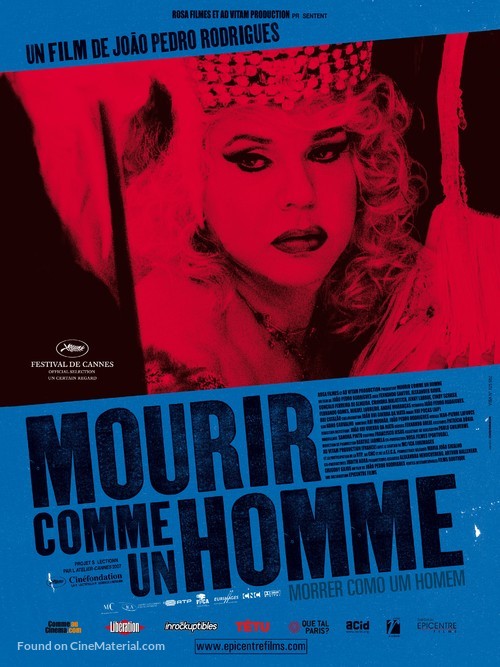 Morrer Como Um Homem - French Movie Poster