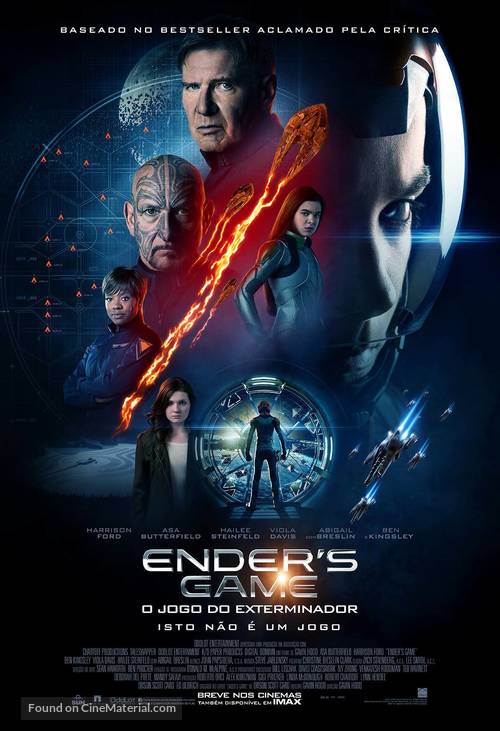 Ender&#039;s Game - Brazilian Movie Poster