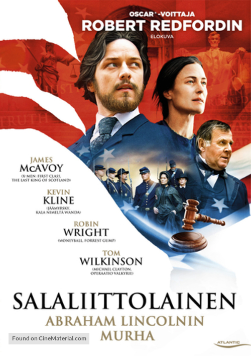 The Conspirator - Finnish DVD movie cover