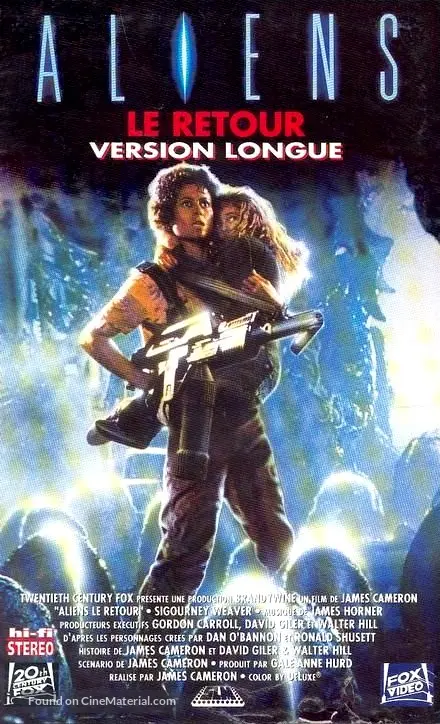 Aliens - French Movie Cover