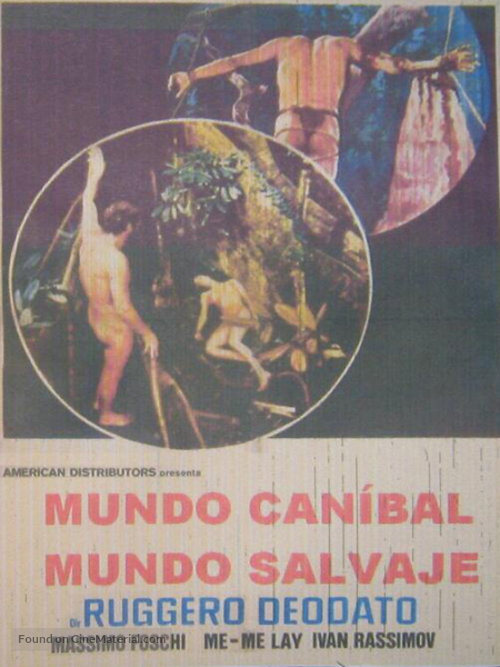 Ultimo mondo cannibale - Spanish Movie Poster