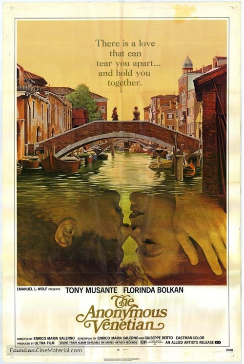 Anonimo veneziano - British Movie Poster
