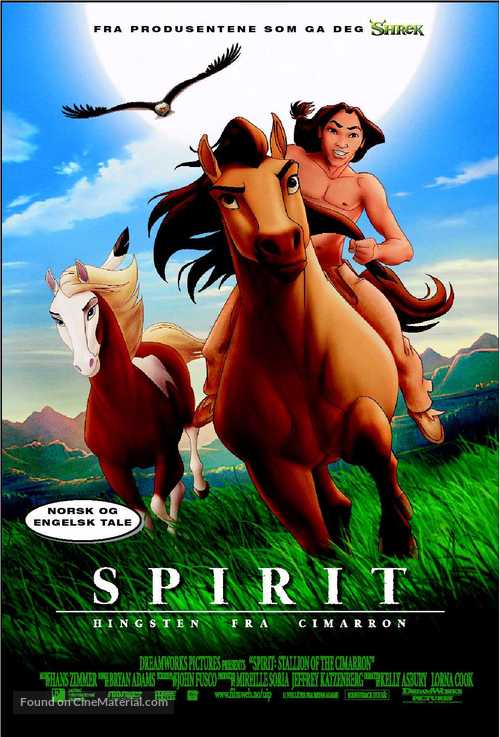 Spirit: Stallion of the Cimarron - Norwegian Movie Poster