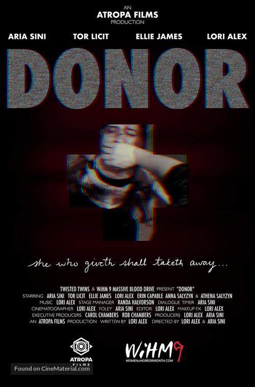 Donor - Canadian Movie Poster