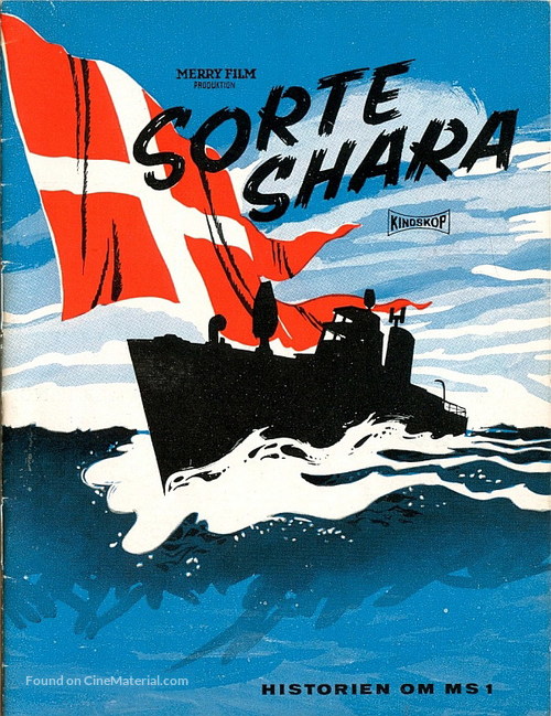 Sorte Shara - Danish Movie Poster