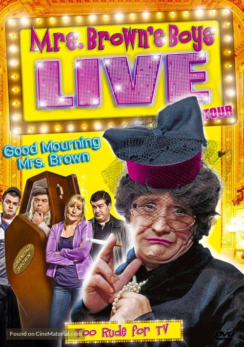 Mrs Brown&#039;s Boys Live Tour: Good Mourning Mrs Brown - DVD movie cover