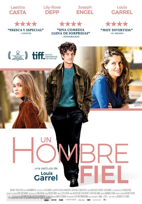 L&#039;homme fid&egrave;le - Spanish Movie Poster