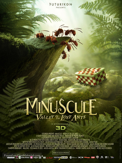 Minuscule - La vall&eacute;e des fourmis perdues - French Movie Poster