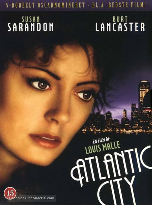 Atlantic City - Danish DVD movie cover