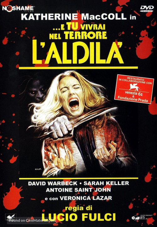 E tu vivrai nel terrore - L&#039;aldil&agrave; - Italian DVD movie cover